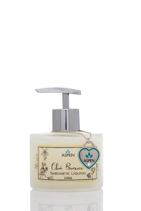 Sabonete Líquido - Fragrância Chá Branco - 240 ml Vidro-0