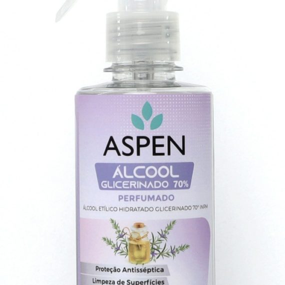 Álcool Glicerinado 70% - Alecrim e Sândalo - Spray 250 ml-0