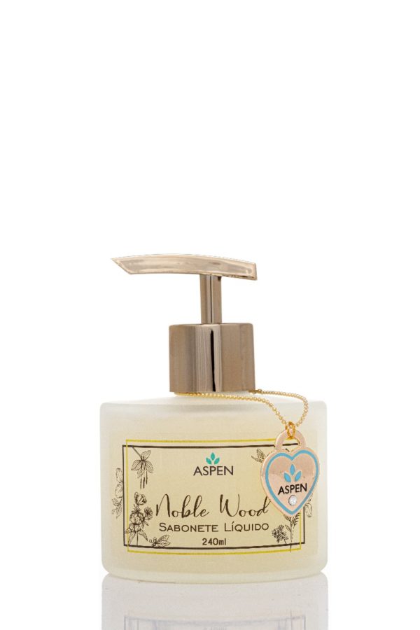 Sabonete Líquido - Fragrância Noble Wood - Vidro 240 ml-0