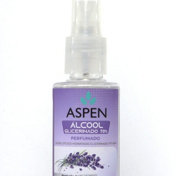 Álcool Glicerinado 70% - Pétalas de Lavanda - Spray 100 ml-0